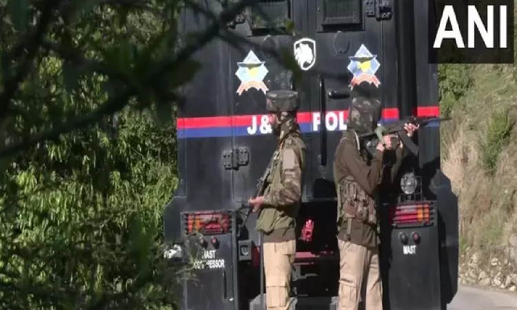 J-K: Search operation launched after terrorists fire at security post in Rajouri