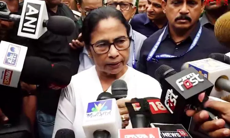 Mamata walks out of NITI Aayog meet, says she was stopped midway in her speech