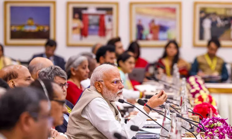 NITI meeting: PM Modi calls for zero poverty, Mamata stages walkout