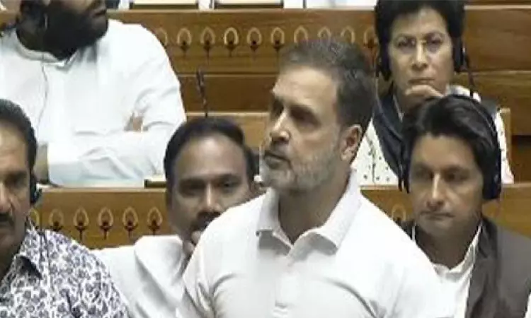 Atmosphere of fear prevails in country, oppn will break BJPs chakravyuh: Rahul Gandhi in LS