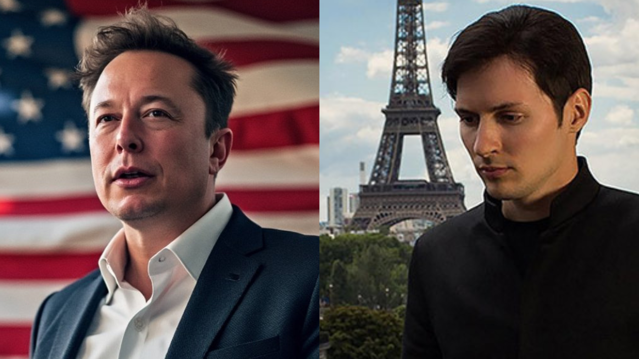 elon musk reacts to pavel durov's arrest in france: 'its 2030 in europe...'