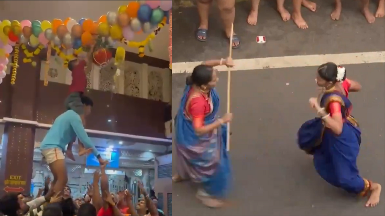 video: mumbai decks up for janmashtami, celebrates with energetic dahi handi competitions