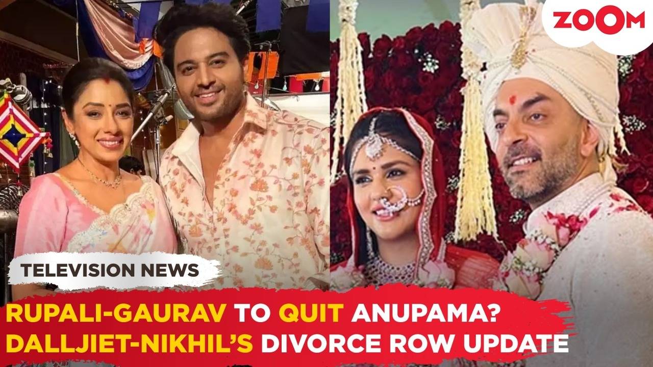 rupali ganguly, gaurav khanna to quit anupamaa? | shocking update amid dalljiet & nikhil's divorce