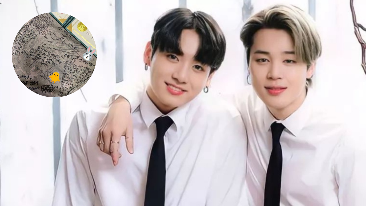 bts' jimin and jungkook pen heartfelt letters for military comrade to celebrate his discharge