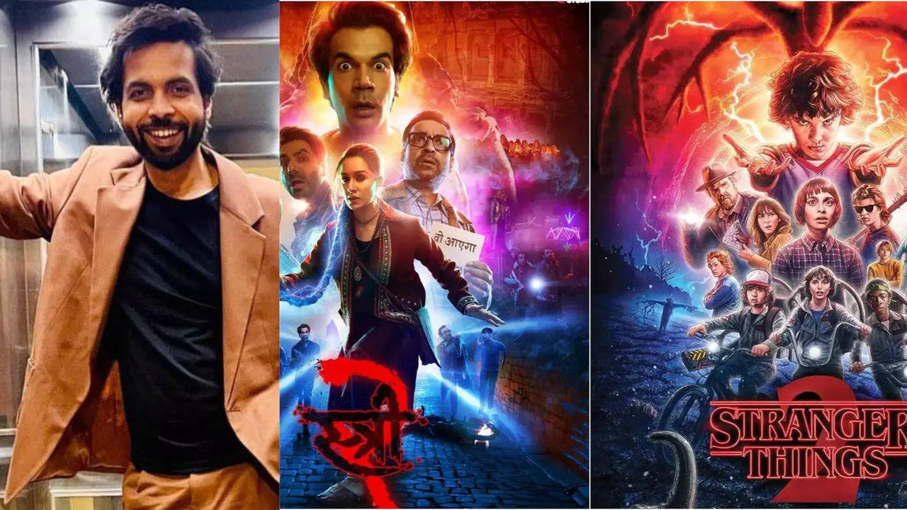 abhishek banerjee talks about similarities between stree 2 and stranger things posters: log kis tarah sochte hain