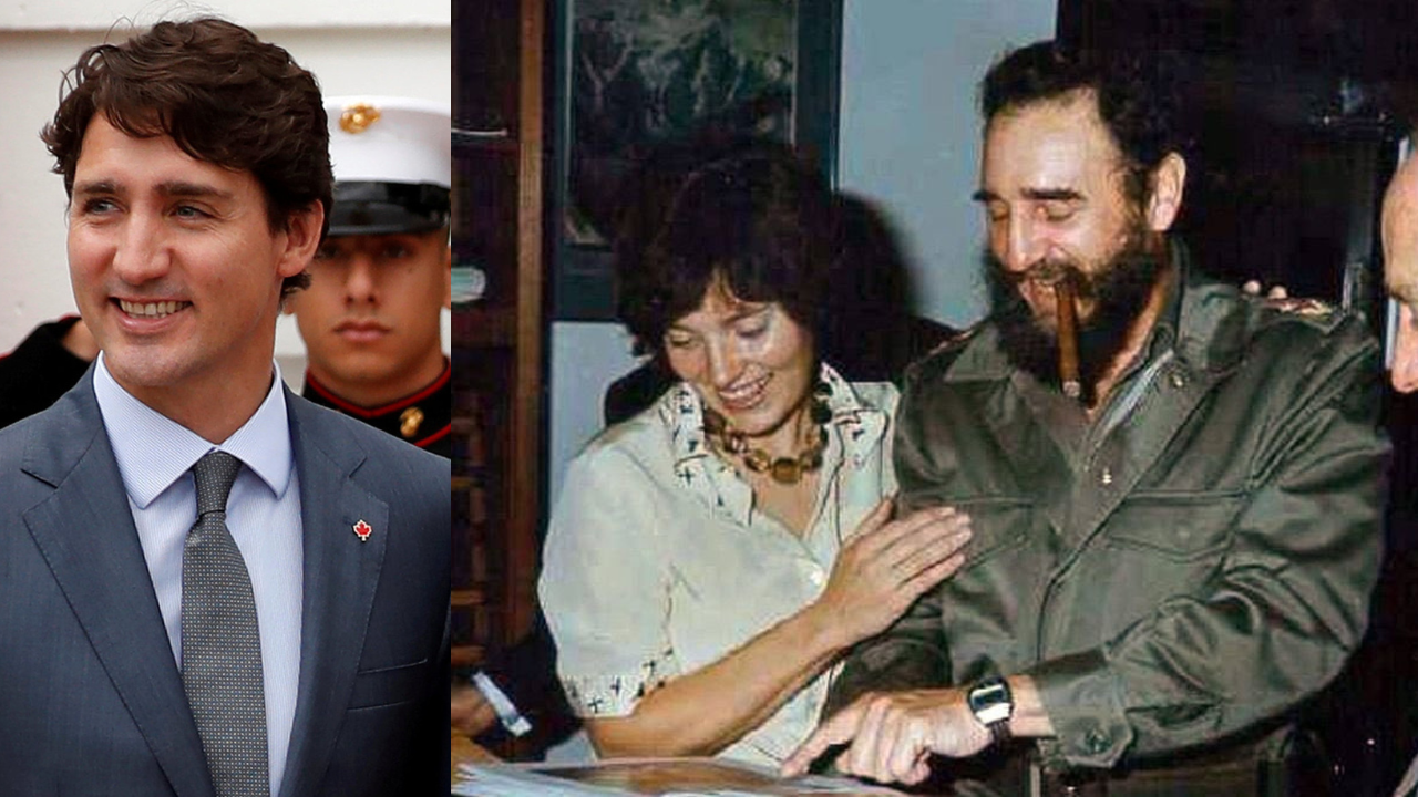 trump again claims fidel castro was justin trudeau's father