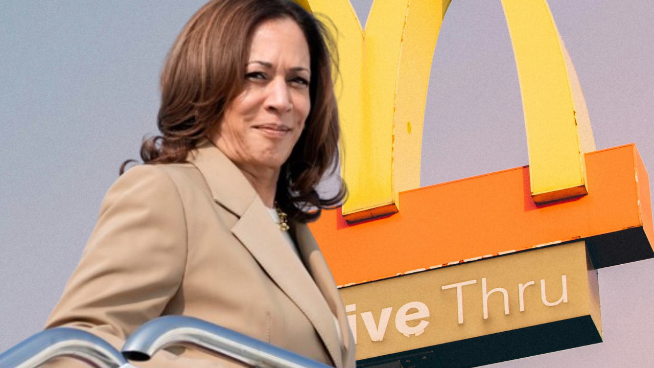 did kamala harris lie about working at mcdonald's? trump supporter's claim viral