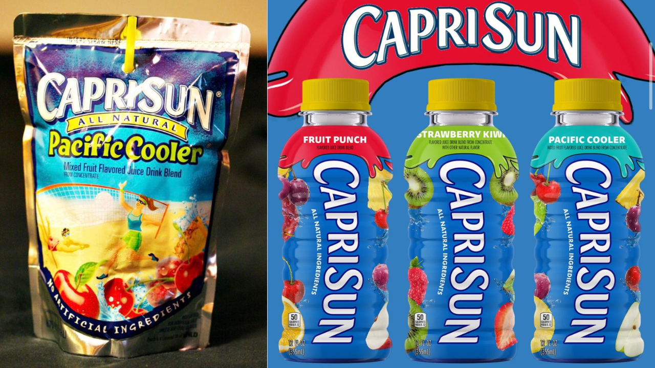 capri sun to replace juice pouches with bottles? exploring viral claims