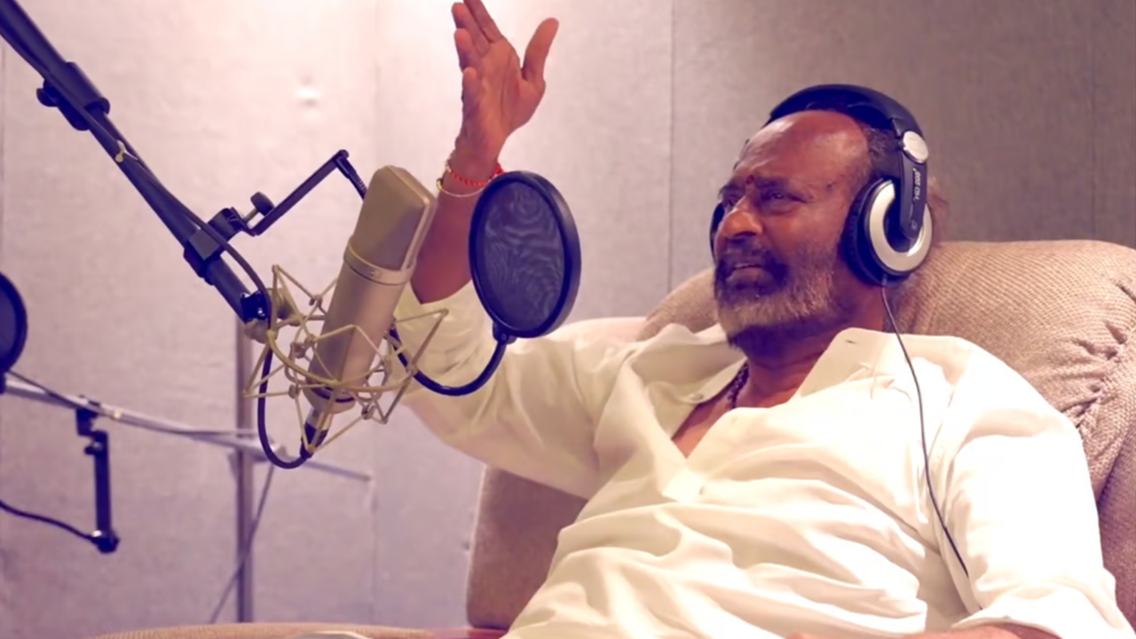 rajinikanth begins dubbing for tj gnanavels vettaiyan