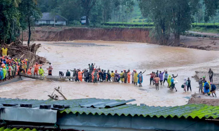 Kerala landslides: Extensive rescue operations in Wayanad, over 1,500 people rescued