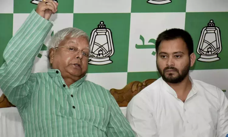 Land-for-jobs scam: ED files supplementary charge sheet against Lalu Prasad, son Tejashwi Yadav