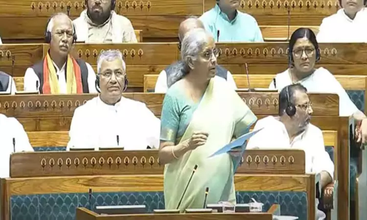 BJP-led government has significantly liberalised income tax slabs, taken steps for welfare of middle class: Sitharaman in Lok Sabha