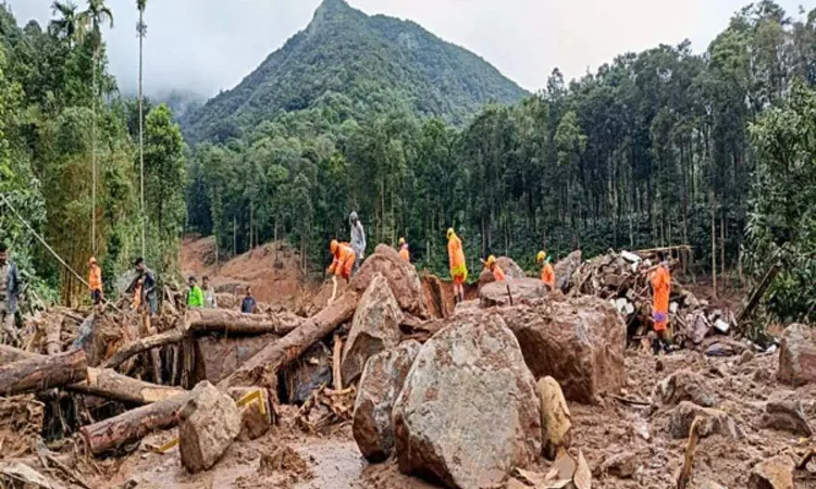 Wayanad landslide: Burst of rainfall 10 pc heavier due to climate change, says study