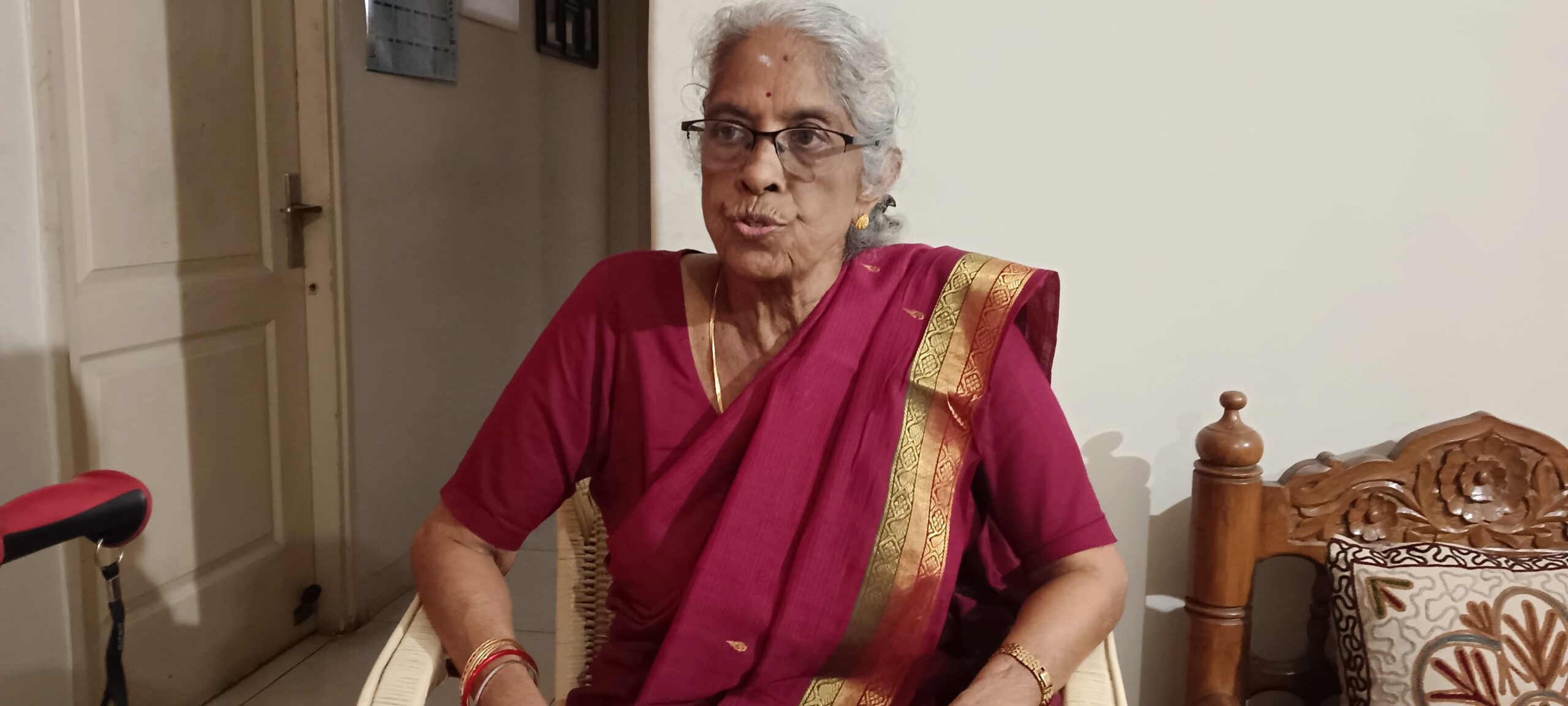 Dr Sarala Gopalan, Kamala Harriss aunt.