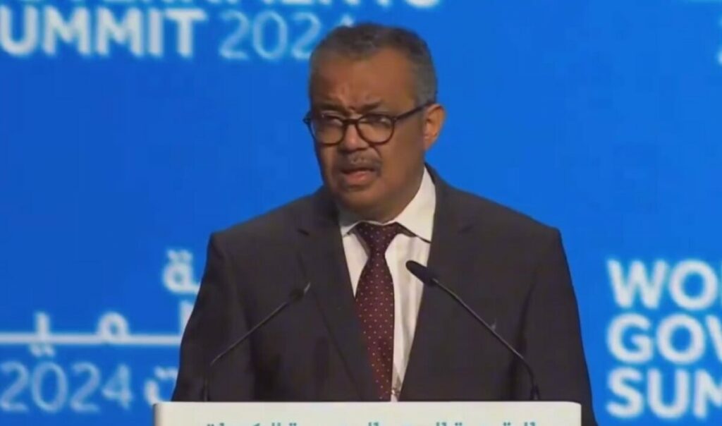 WHO’s Tedros says “The next pandemic is a matter of when, not if”