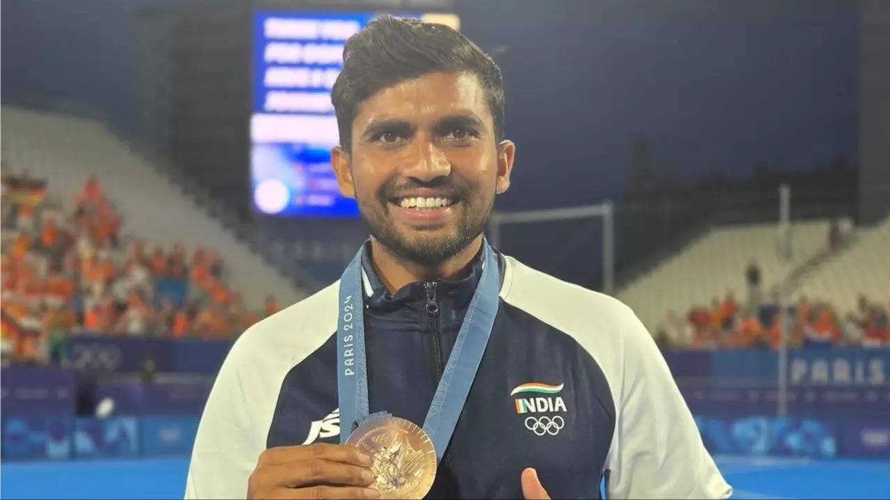 'we wanted to dedicate the medal to sreejesh bhai': rajkumar pal on what motivated india to clinch bronze in paris