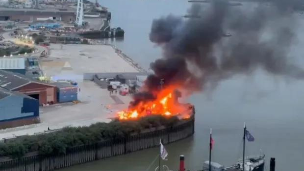 o2 arena explosions: what caused fire in london's canning town in greenwich, officials explain