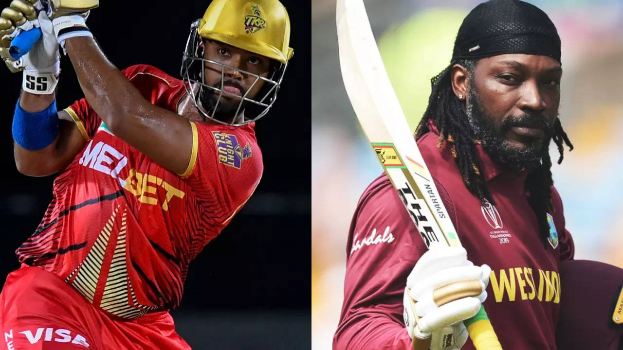 nicholas pooran creates history, breaks chris gayle's massive t20 record after six-hitting storm in cpl