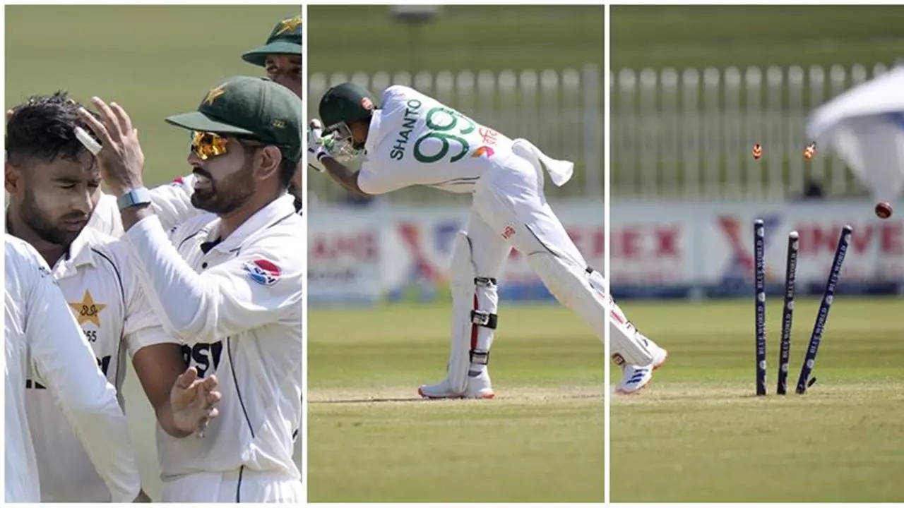 'where to pitch the ball': watch azhar mahmood masterclass guides khurram shahzad to four-fer in pak vs ban 2nd test