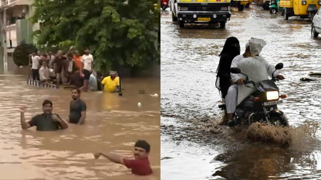 centre sends 9 ndrf teams to telangana for rescue operations amid heavy rains, floods