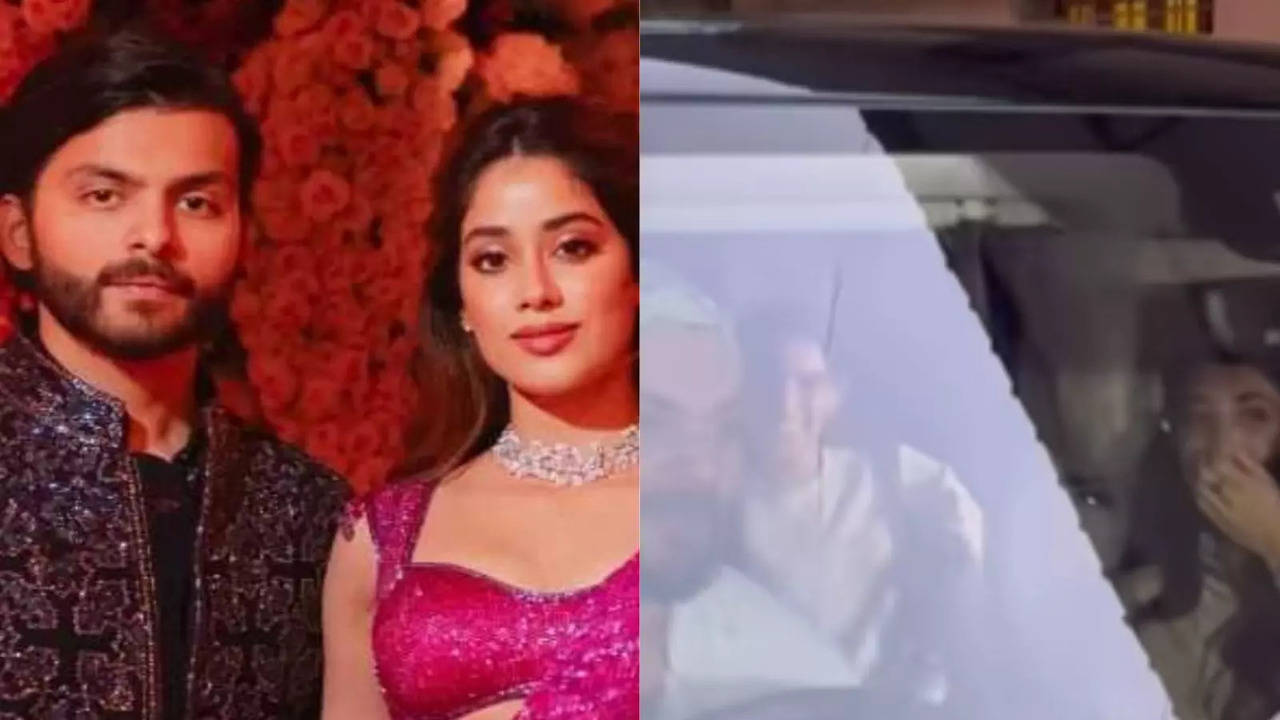 janhvi kapoor is perfect passenger princess for rumoured bf shikhar pahariya. sister khushi joins in to share a laugh