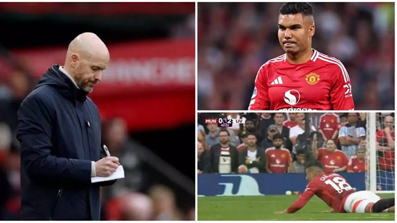 'casemiro needs to retire': manchester united midfielder faces heat after horror against liverpool