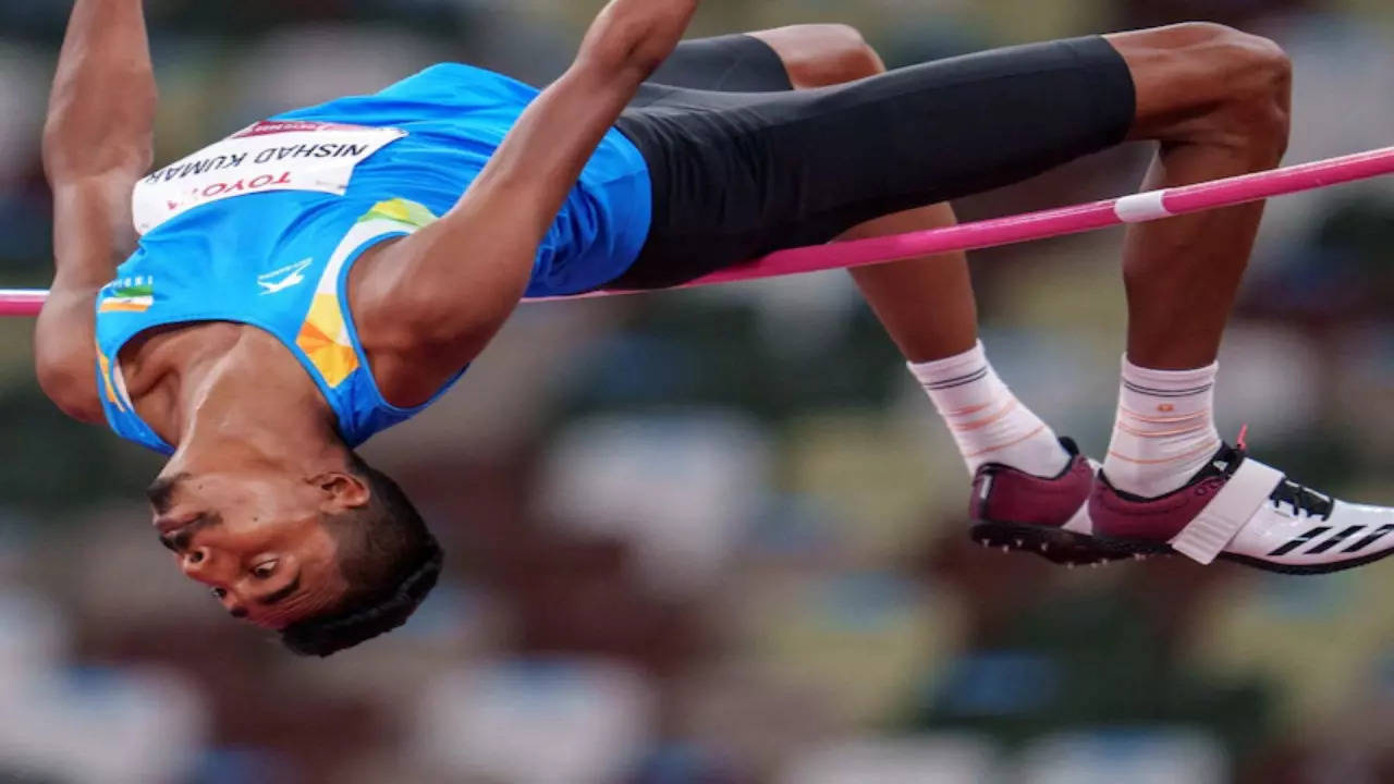 paris paralympics 2024: nishad kumar secures silver in high jump t47 category