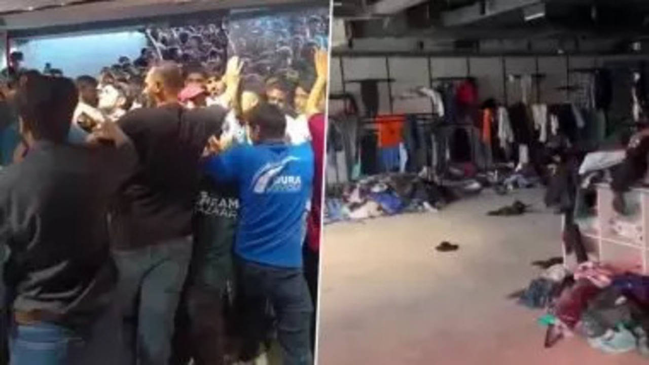 pakistan's dream bazaar: mob loots thrift store within 30 minutes of opening, videos surface