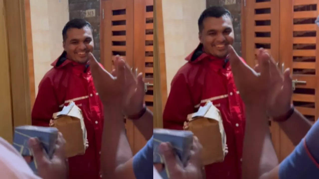 ahmedabad customer throws heartwarming birthday surprise for zomato delivery agent: video