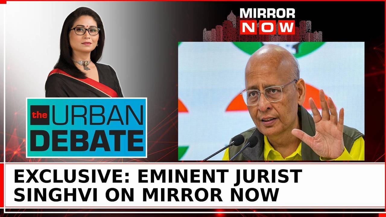 exclusive: congress' abhishek singhvi makes his case; time for governors to go? | urban debate