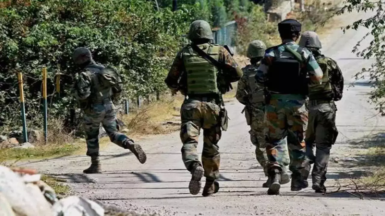 gunshots heard in jammu and kashmir's rajouri, security forces launch search operation