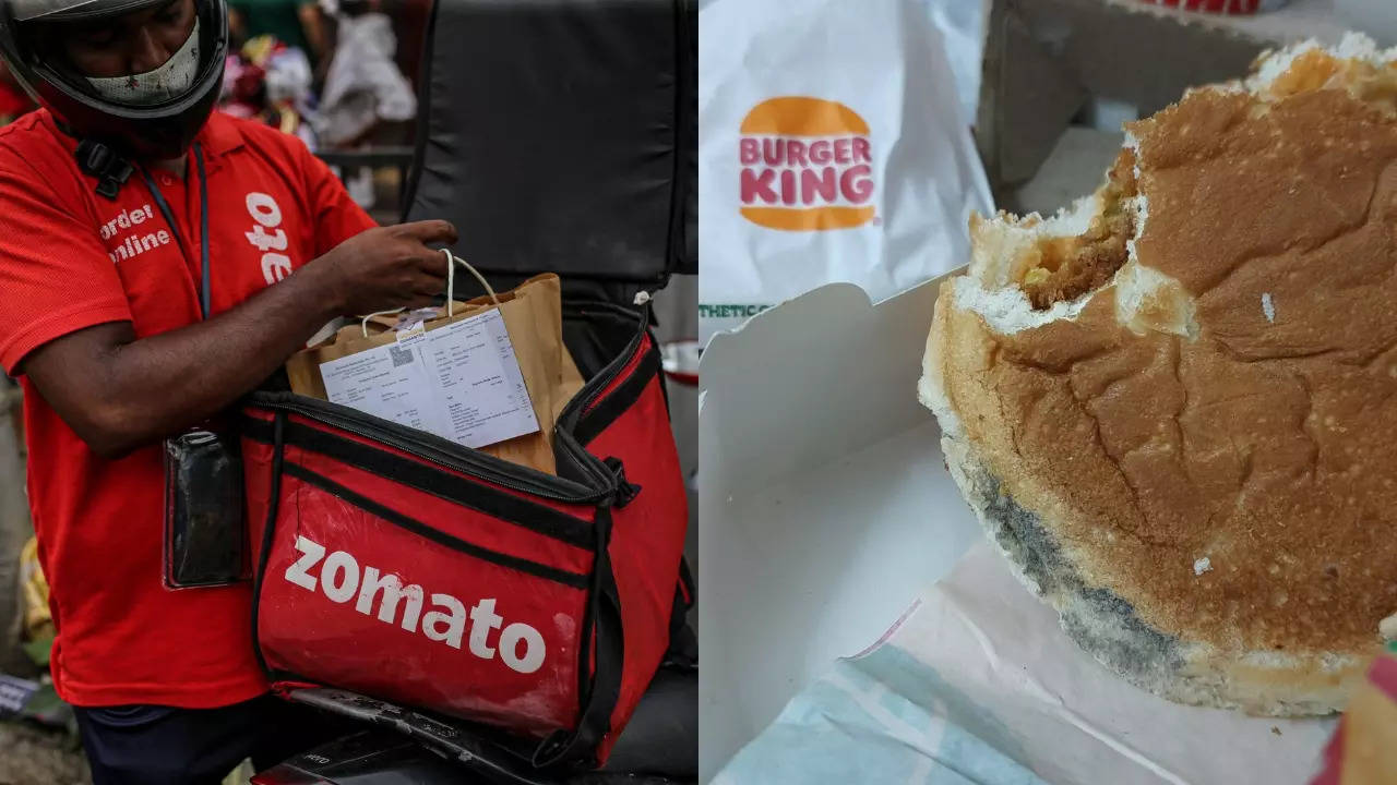 ‘mould comes free’ with journalist’s zomato-ordered burger king meal