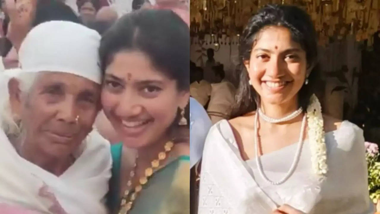 sai pallavi dances with her grandma at pooja kannan's wedding