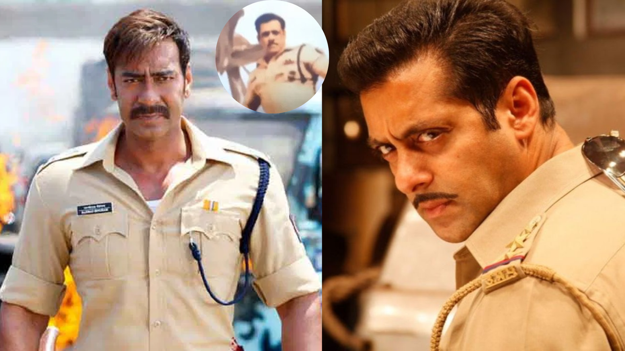 after salman khan's pic with ajay devgn sparks bhaijaan's cameo rumours in singham again, fans call photo 'edited'