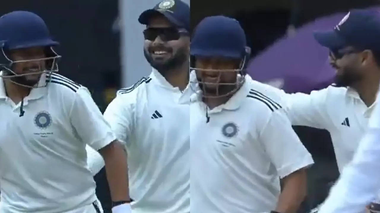 Duleep Trophy: Rishabh Pant Pokes Fun at Kuldeep Yadav, DC Duo's Camaraderie Wins the Internet: WATCH