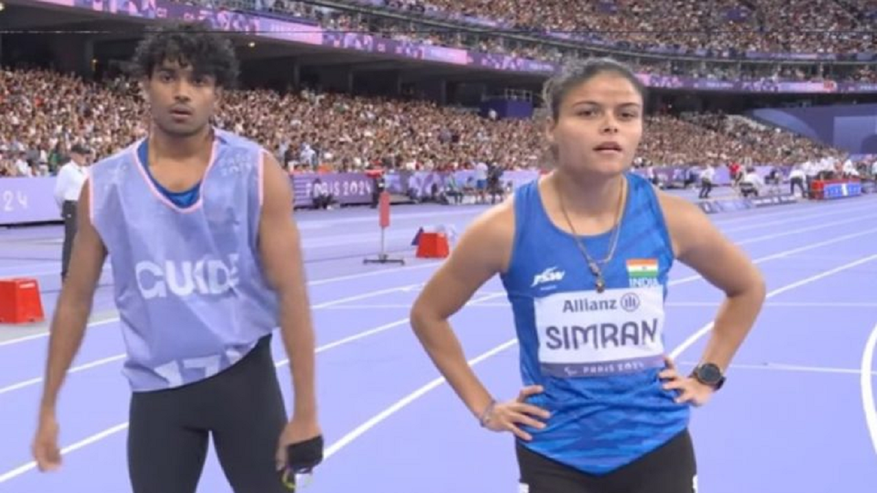 paralympics: simran sharma wins bronze in 200m final