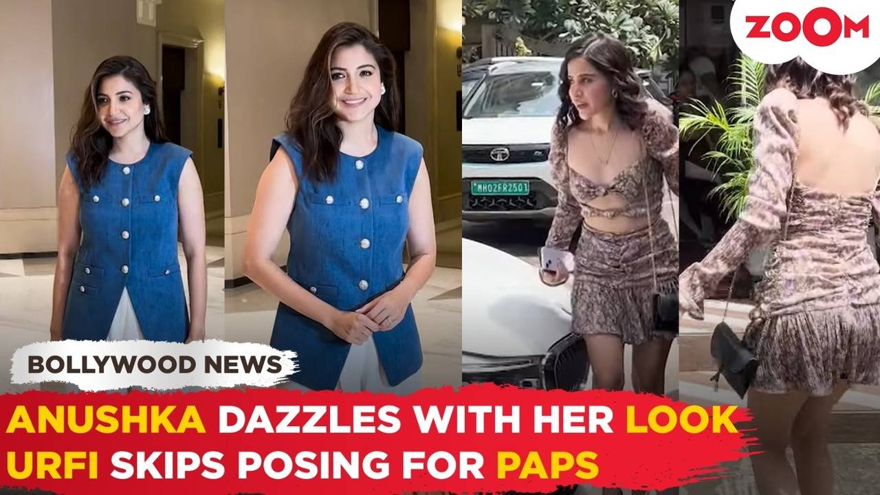 anushka sharma impresses with gorgeous outfit at event | urfi stays low-key, avoids paps at an event