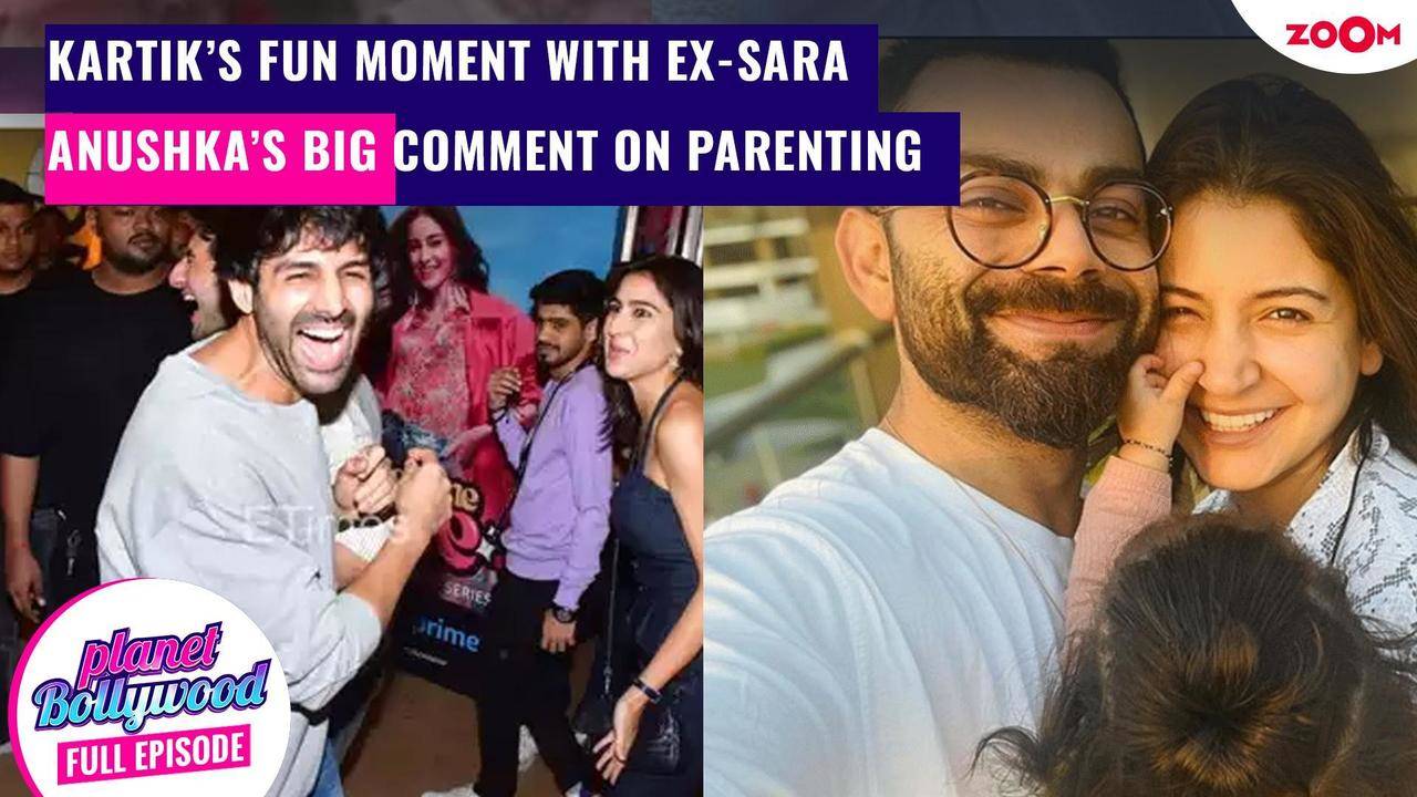 kartik's fun moment with ex-gf sara | anushka's major comment on parenting