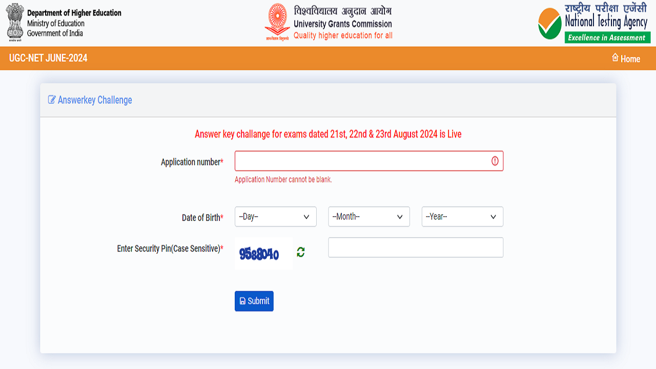 ugc net answer key 2024 answer key objection ends today on ugcnet.nta.ac.in, check marking scheme