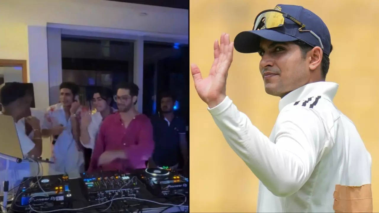 shubman gill sings along, parties with friends on 25th birthday; video goes viral- watch