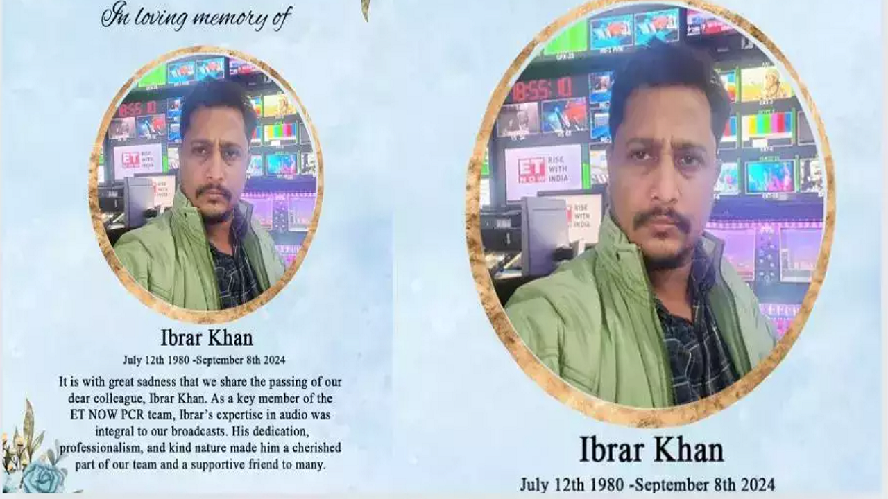 remembering ibrar khan: the steady hand behind et now's key broadcasts