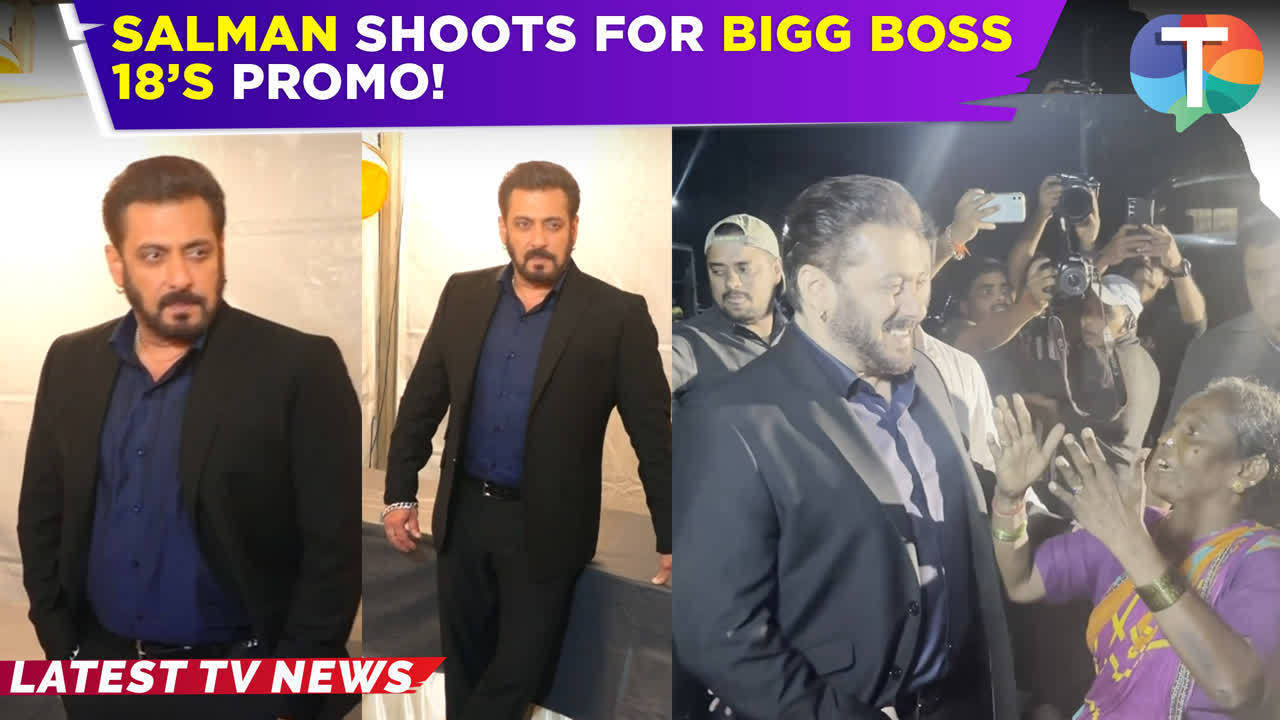 salman khan films bigg boss 18 promo despite rib injury | tv news