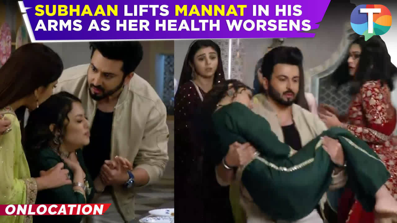 rabb se hai dua update: subhaan carries mannat in his arms as she faints; ibadat is worried!