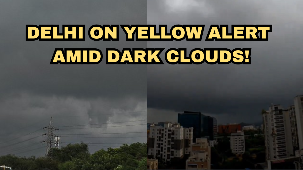 today's weather in delhi delhi records over 50 per cent of average rainfall; more downpour expected in next 72 hours, yellow alert issued