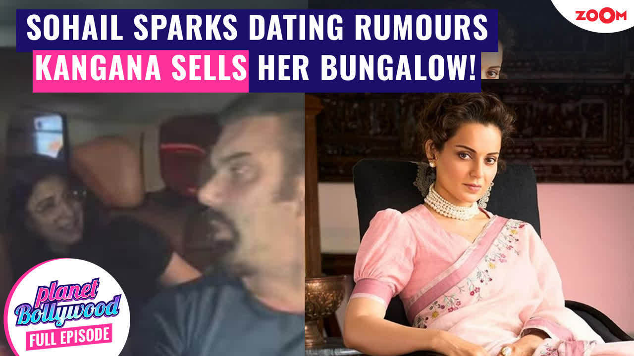 sohail khan seen with a mystery woman | kangana ranaut makes profit selling her house