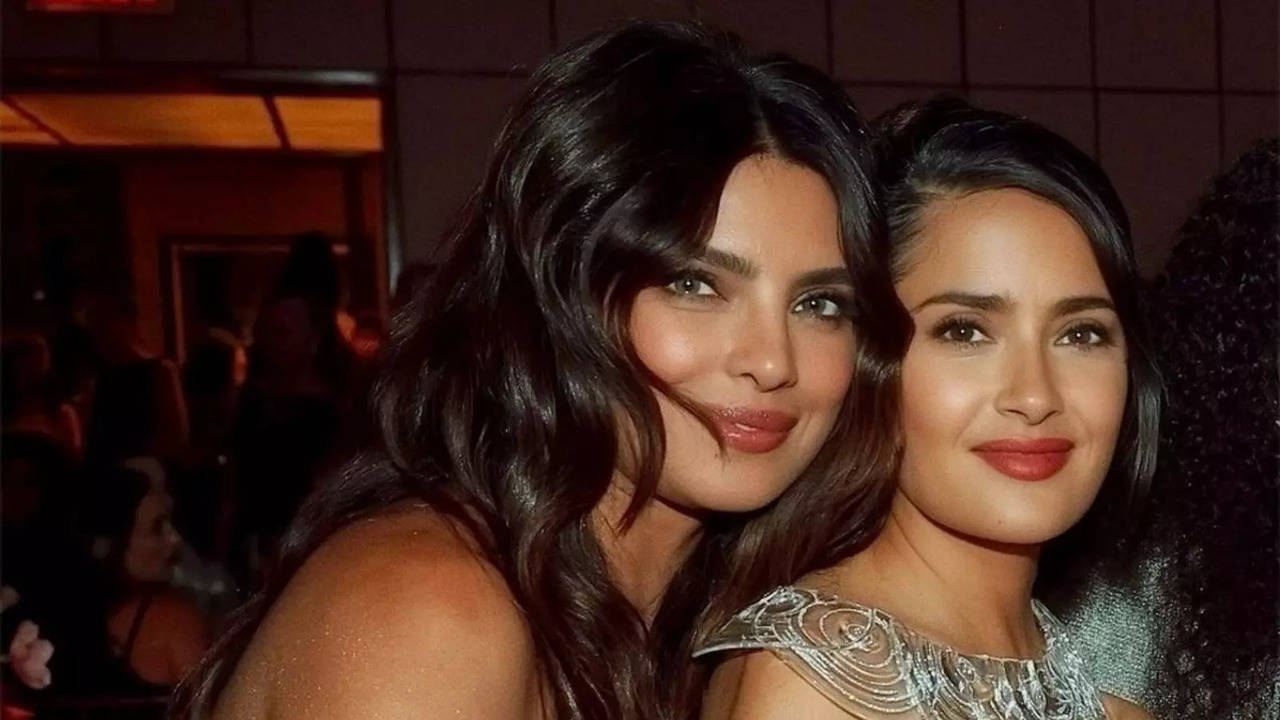 priyanka chopra reacts to salma hayek's sweet 'thank you' post after charity event in new york: it was inspiring