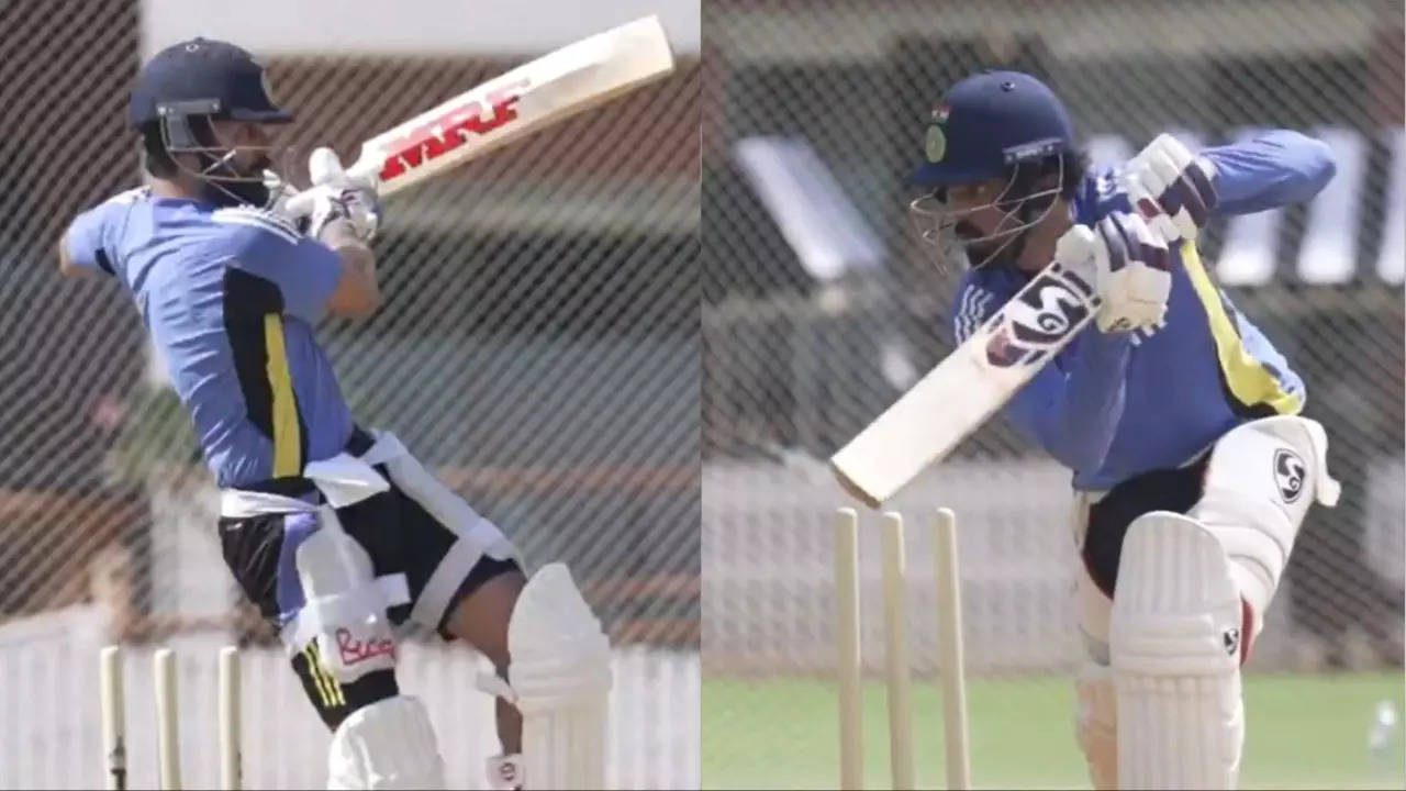 Virat Kohli Pulls, KL Rahul Plays His Drives At India's Net Session In Chennai- WATCH