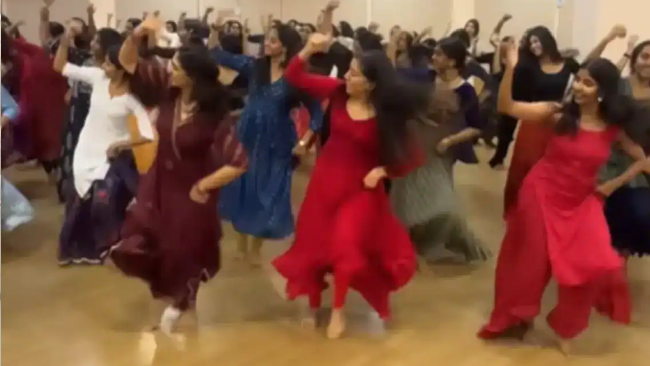 electrifying dance to 'deva shree ganesha' women in ethnic attire goes viral with 42 million views