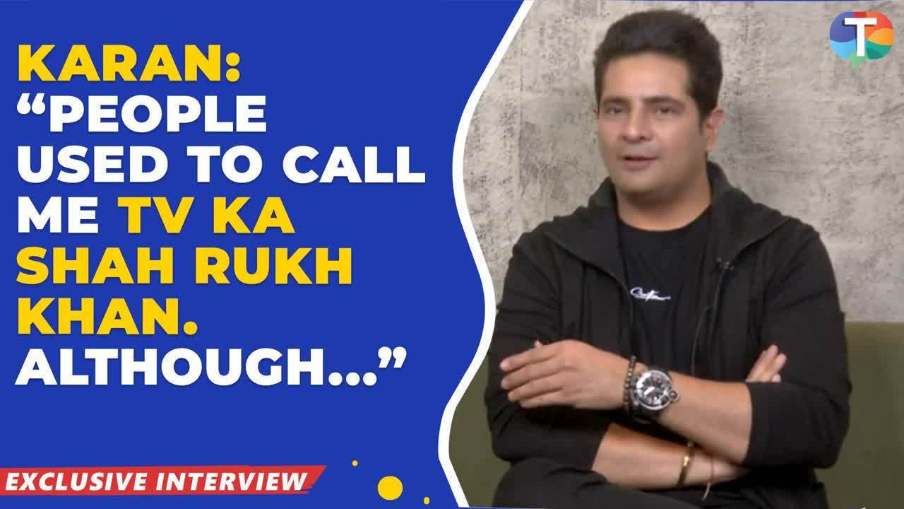 karan mehra talks about being referred to as 'tv ka shah rukh khan', his singing debut with surma