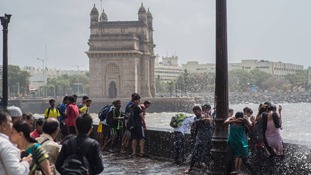 mumbai set to drench in week-long rainfall; check high tide timings and sea levels